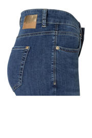 thumbnail: MAC regular waist straight leg jeans medium blue denim