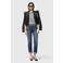 MAC regular waist straight leg jeans medium blue denim