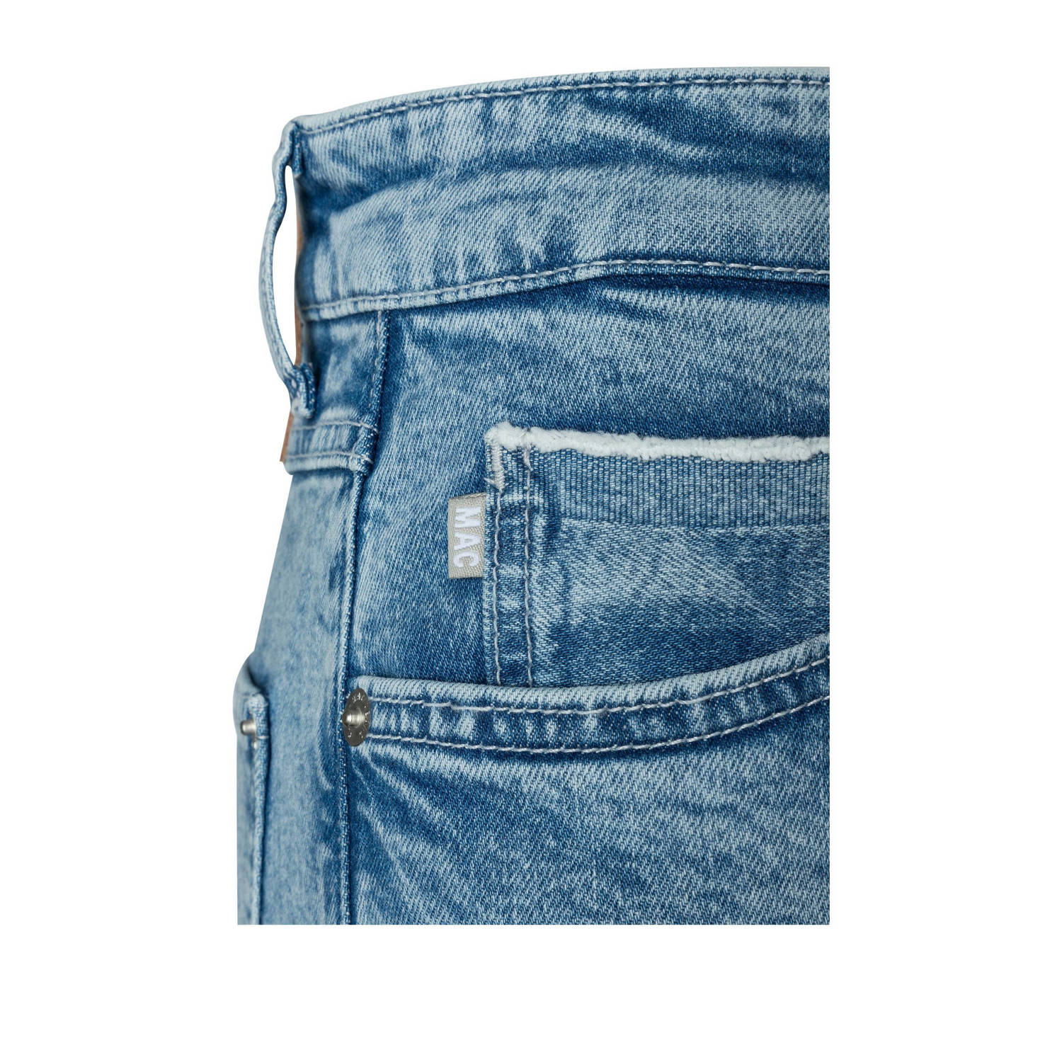 MAC regular waist light blue denim