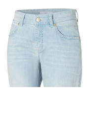 thumbnail: MAC regular waist straight leg jeans light blue denim