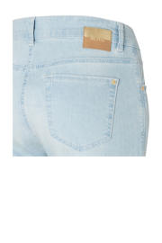 thumbnail: MAC regular waist straight leg jeans light blue denim