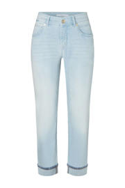 thumbnail: MAC regular waist straight leg jeans light blue denim