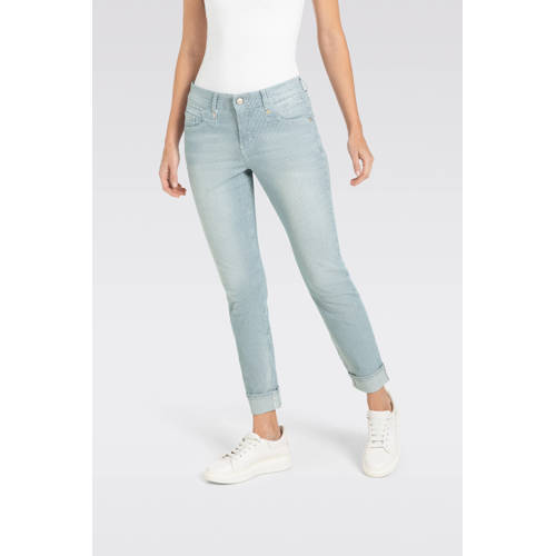 MAC slim fit jeans light blue denim afbeelding