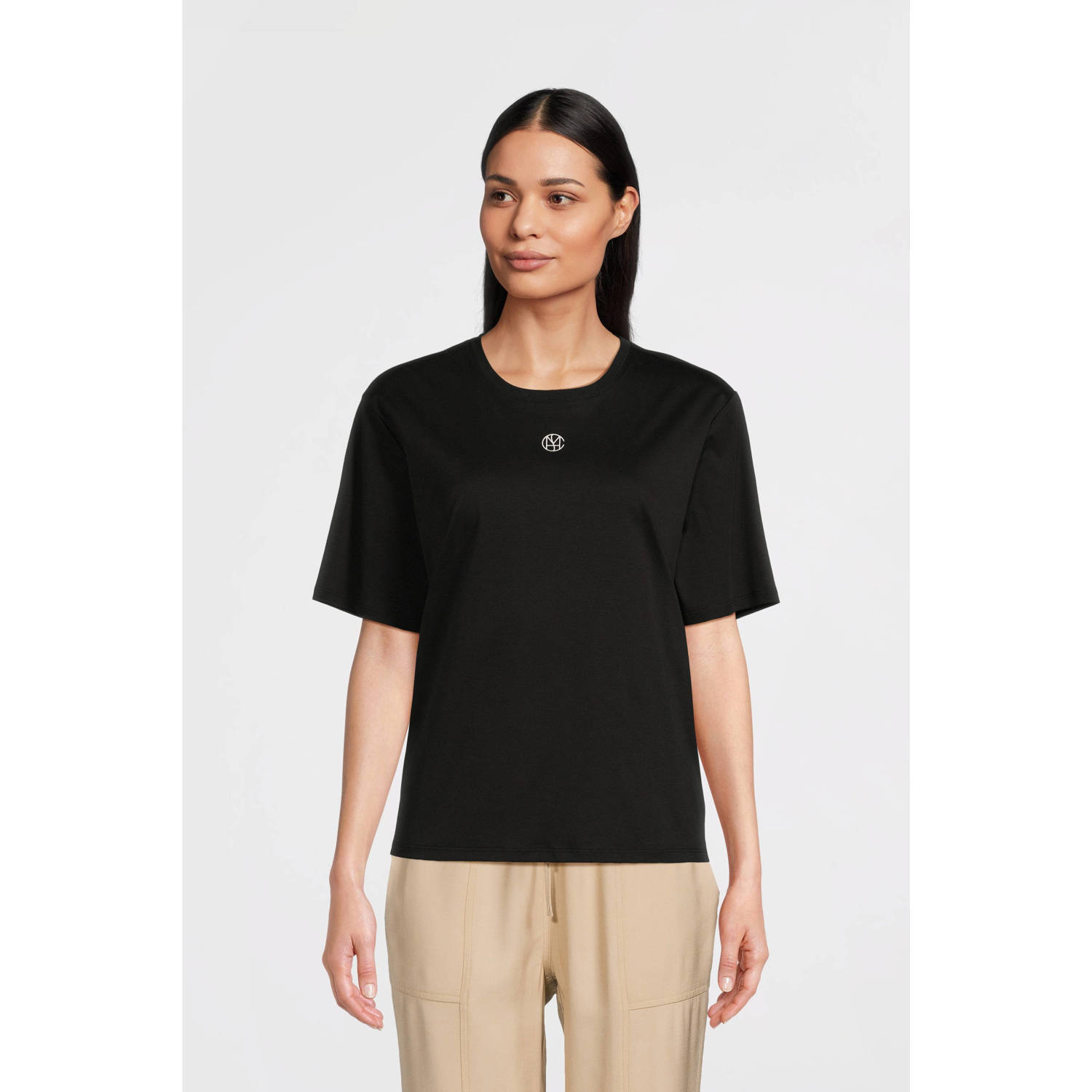 MSCH COPENHAGEN Dames Tops & T-shirts Mschmelea Icon Tee Zwart