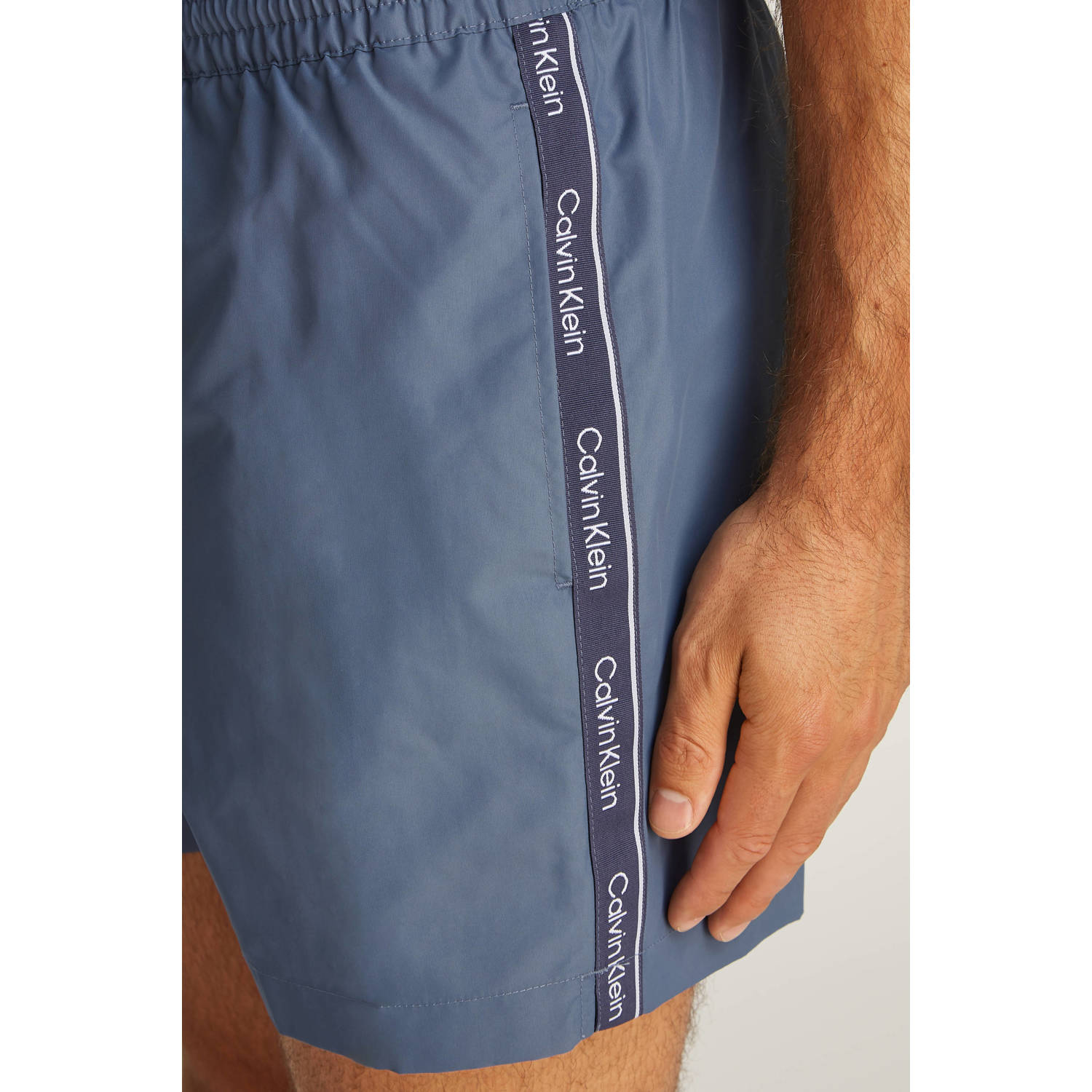 Calvin Klein zwemshort grijsblauw
