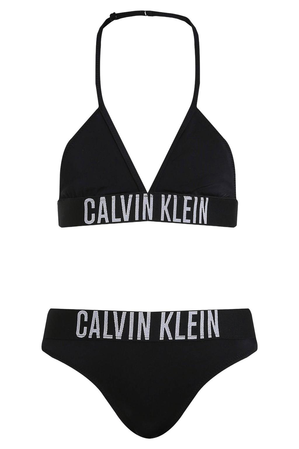 Calvin Klein triangel bikini zwart