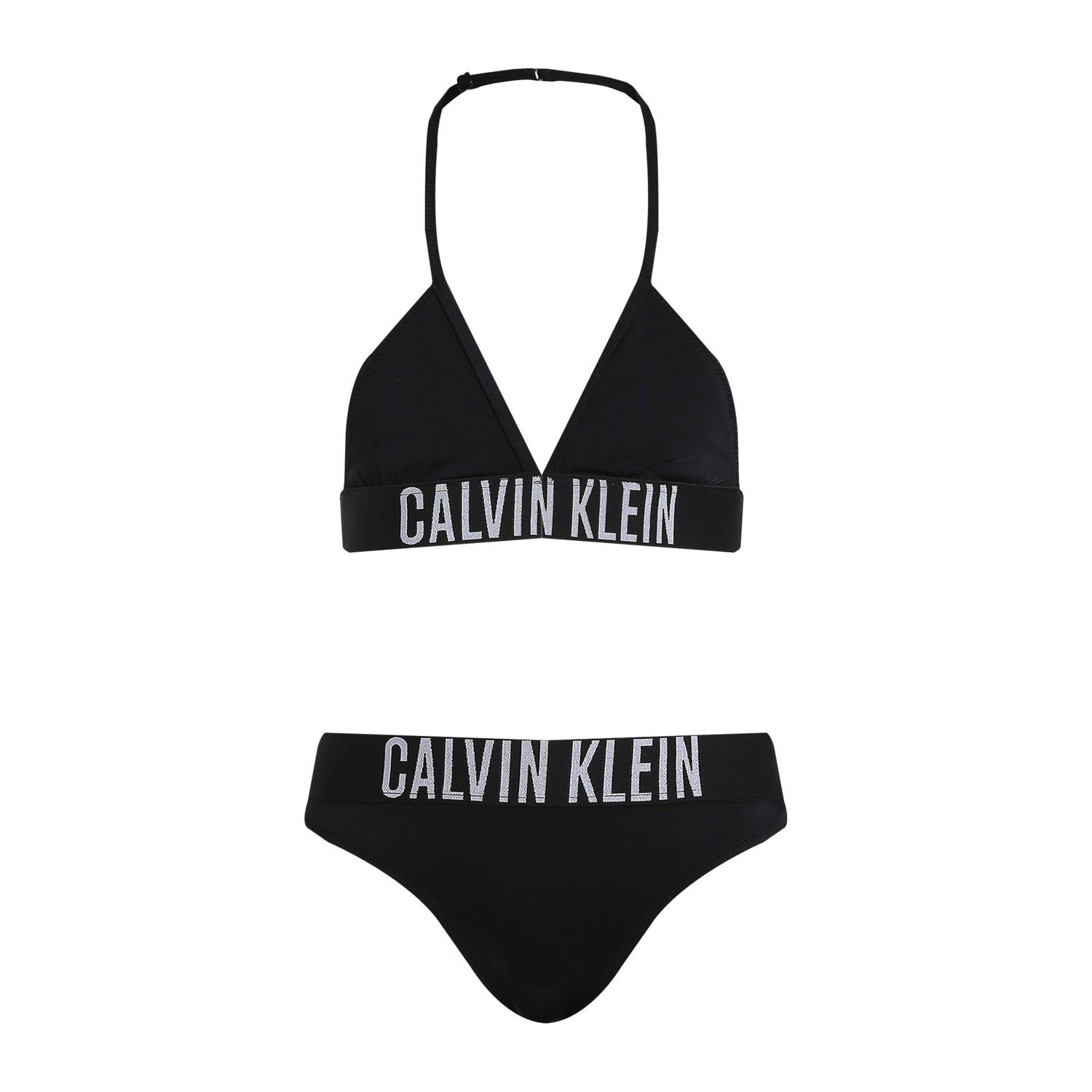 Calvin Klein triangel bikini zwart