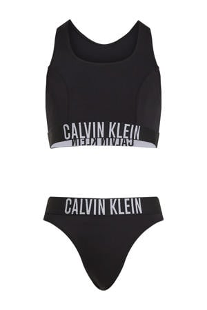 crop bikini zwart