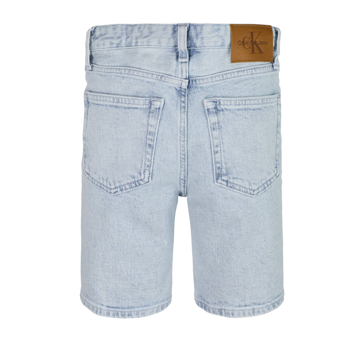 Calvin Klein denim short light blue denim