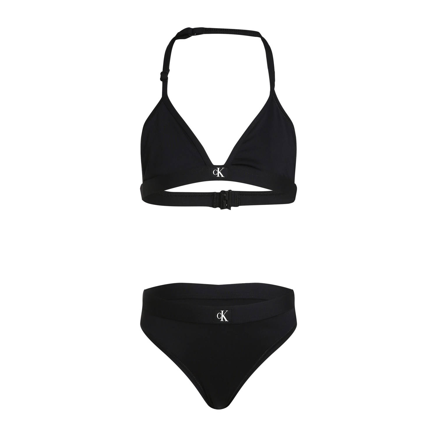 Calvin Klein triangel bikini zwart