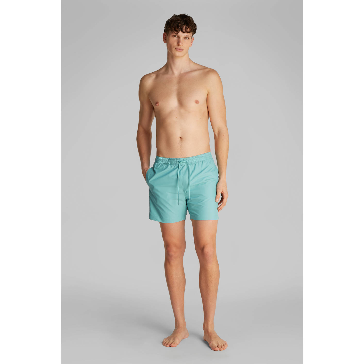Calvin Klein zwemshort turquoise