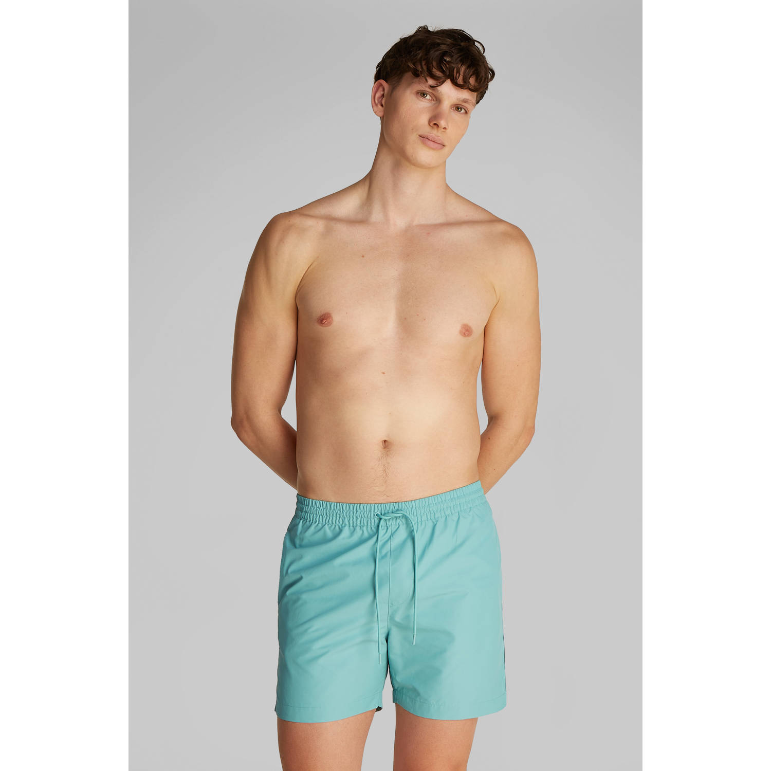Calvin Klein zwemshort turquoise