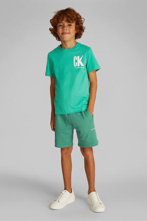 T-shirt petrol