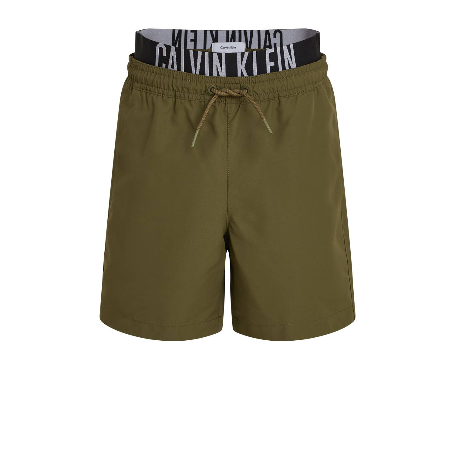 Calvin Klein zwemshort olijfgroen
