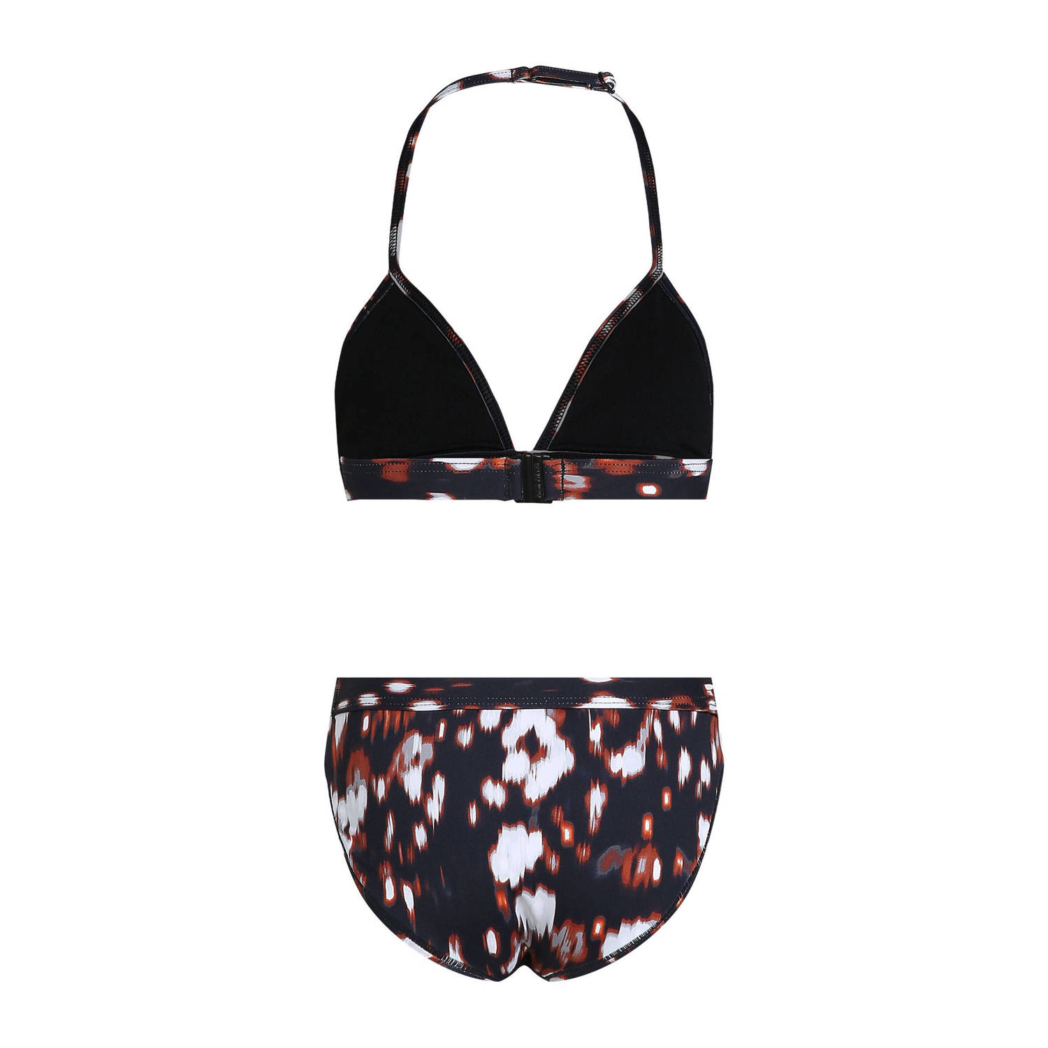 Calvin Klein triangel bikini donkerblauw rood wit