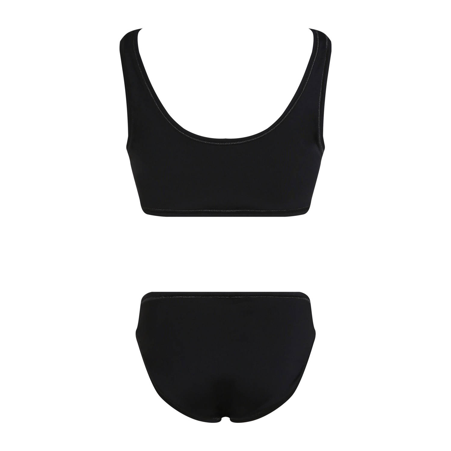 Calvin Klein crop bikini zwart
