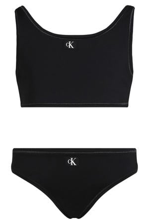crop bikini zwart