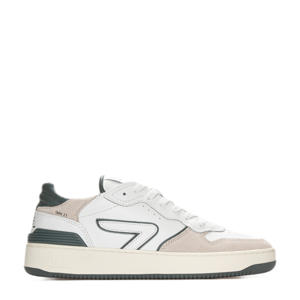 Smash  leren sneakers wit/beige