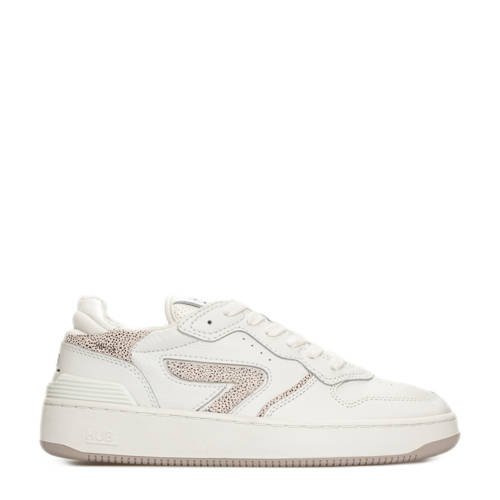HUB Smash leren sneakers wit/beige afbeelding