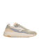 HUB chunky suède sneakers lichtgroen/beige