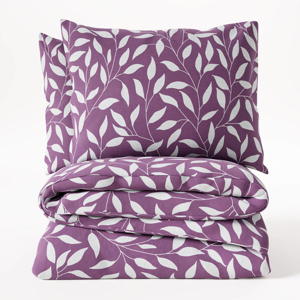 W katoen-polyester dekbedovertrek lits-jumeaux (240x220 cm)