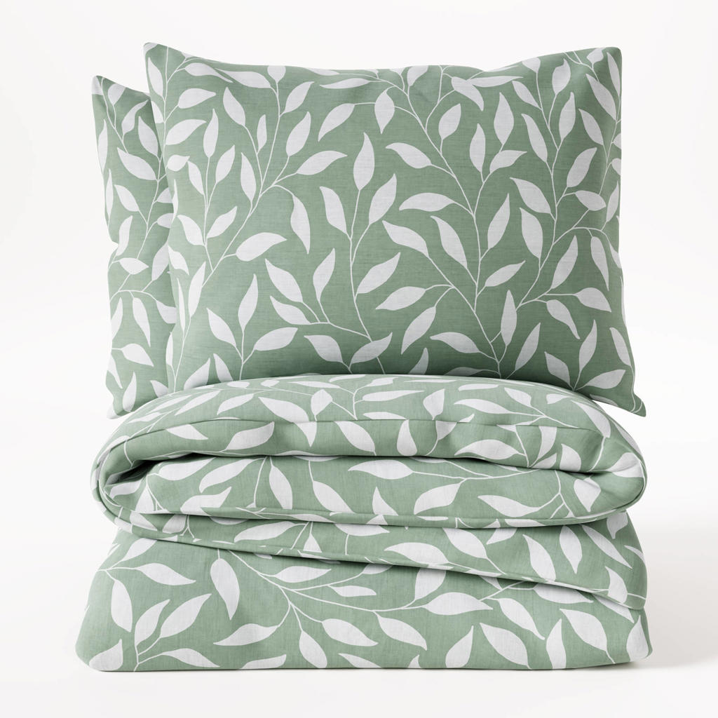 W katoen-polyester dekbedovertrek lits-jumeaux (240x220 cm)
