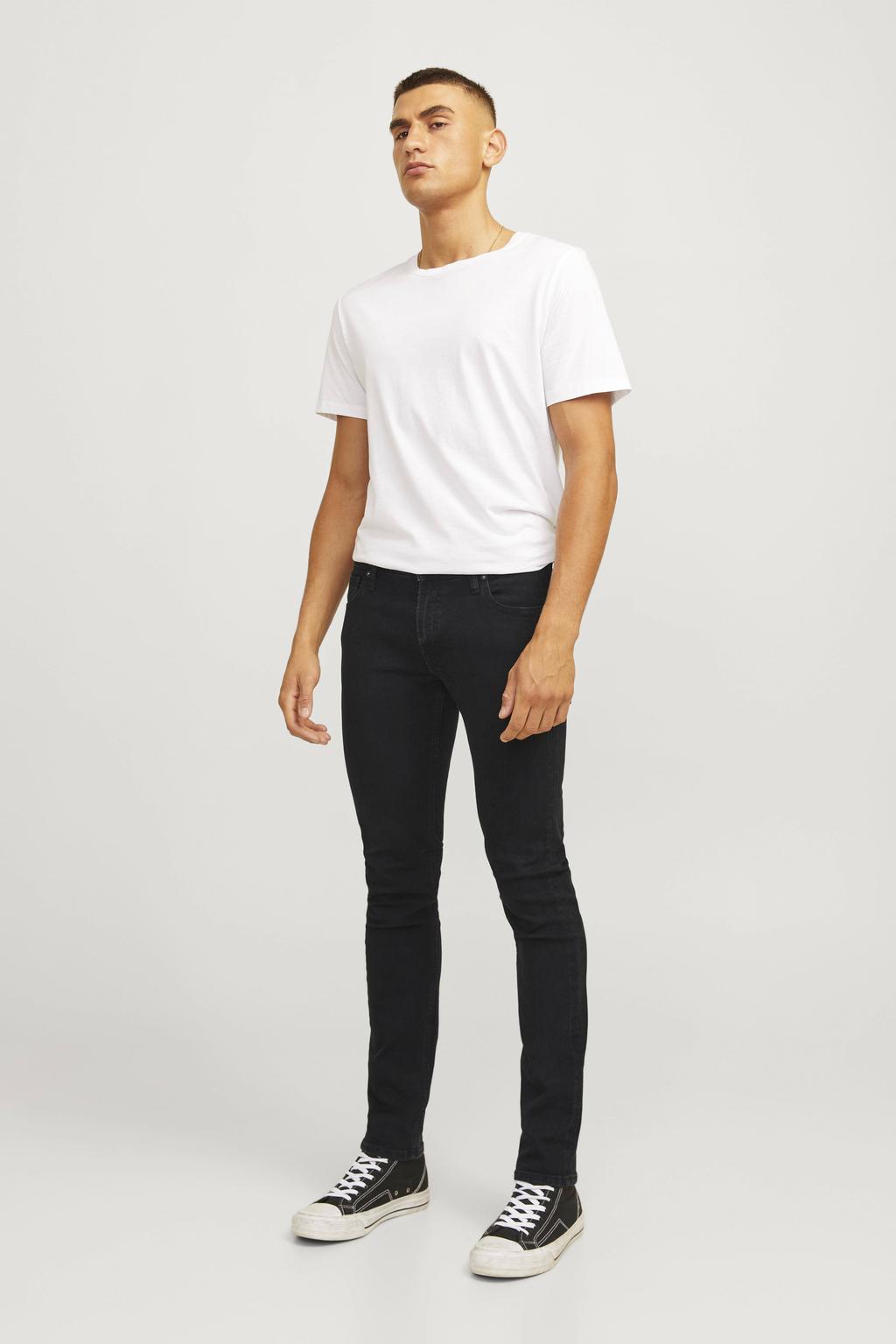 JJ REBEL slim fit jeans JREBLUKE black denim