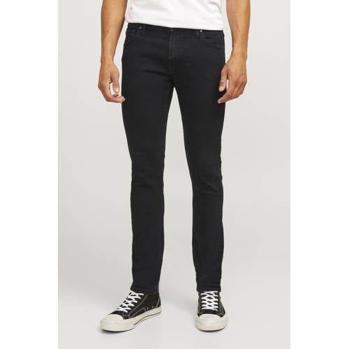 JJ REBEL slim fit jeans JREBLUKE black denim afbeelding