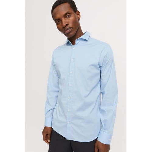 JACK & JONES PREMIUM zakelijk overhemd lichtblauw afbeelding