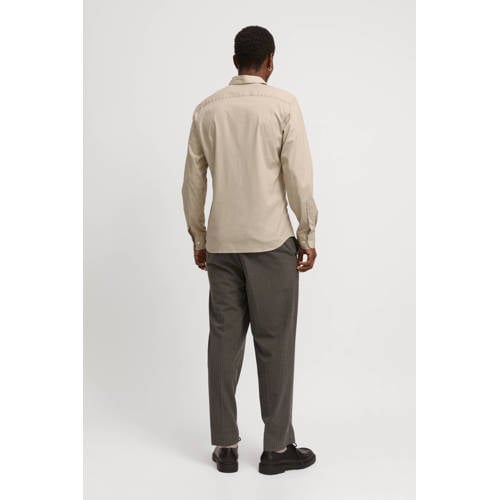 JACK & JONES PREMIUM zakelijk overhemd ecru afbeelding