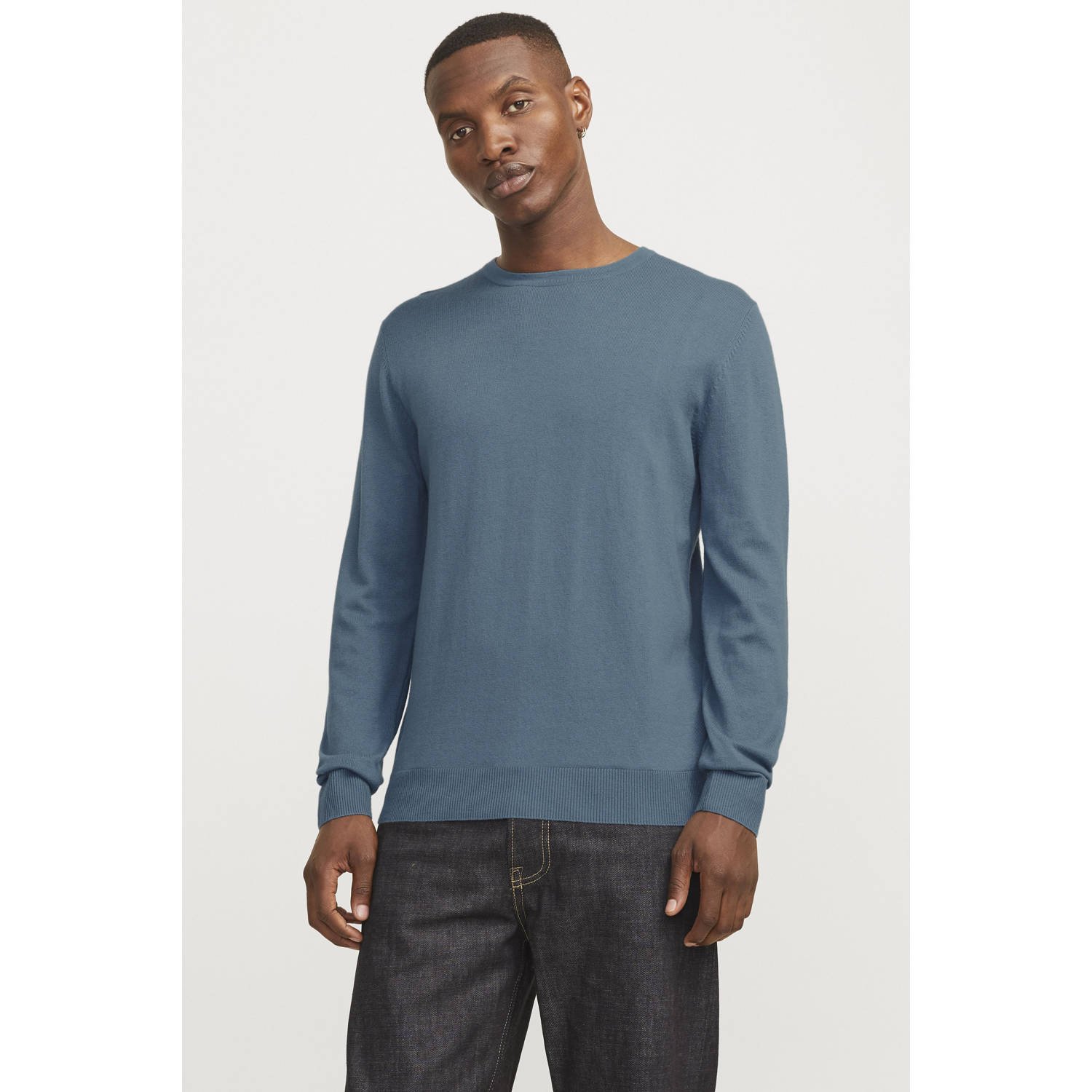 Jack & Jones Gebreide trui JJEEMIL KNIT CREW NECK NOOS