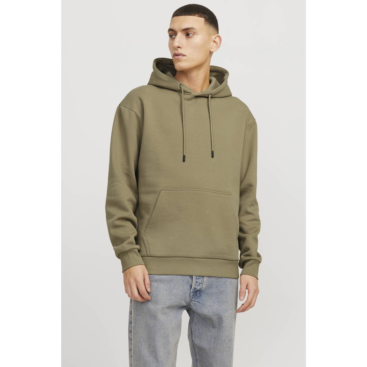 Jack & jones Hoodie met kangoeroezak model 'BRADLEY'