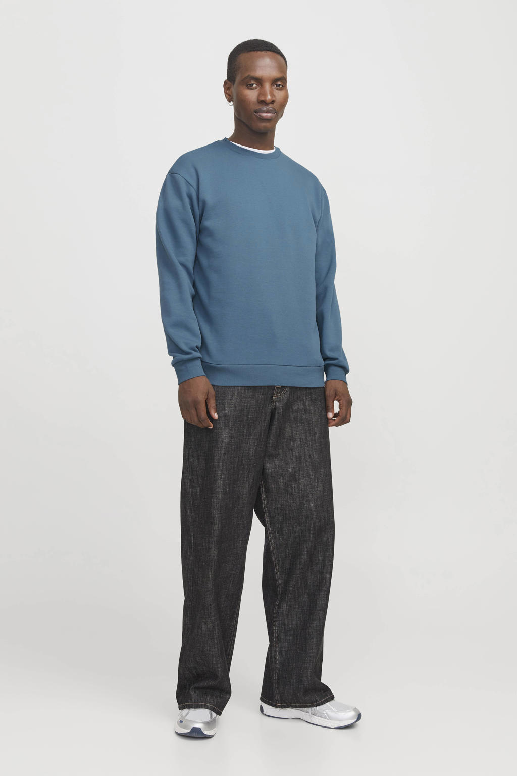 JACK & JONES ESSENTIALS sweater blauw