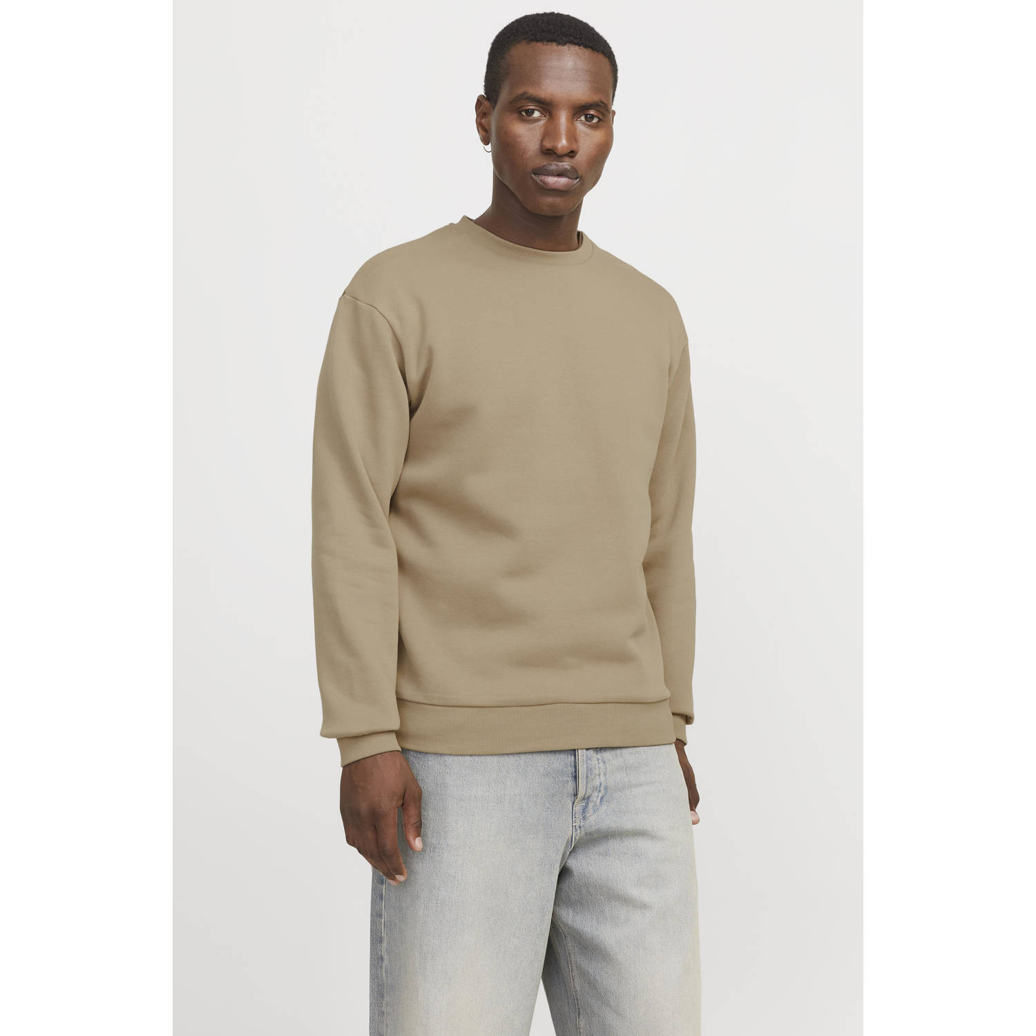 Jack & jones Sweatshirt met ronde hals model 'BRADLEY'