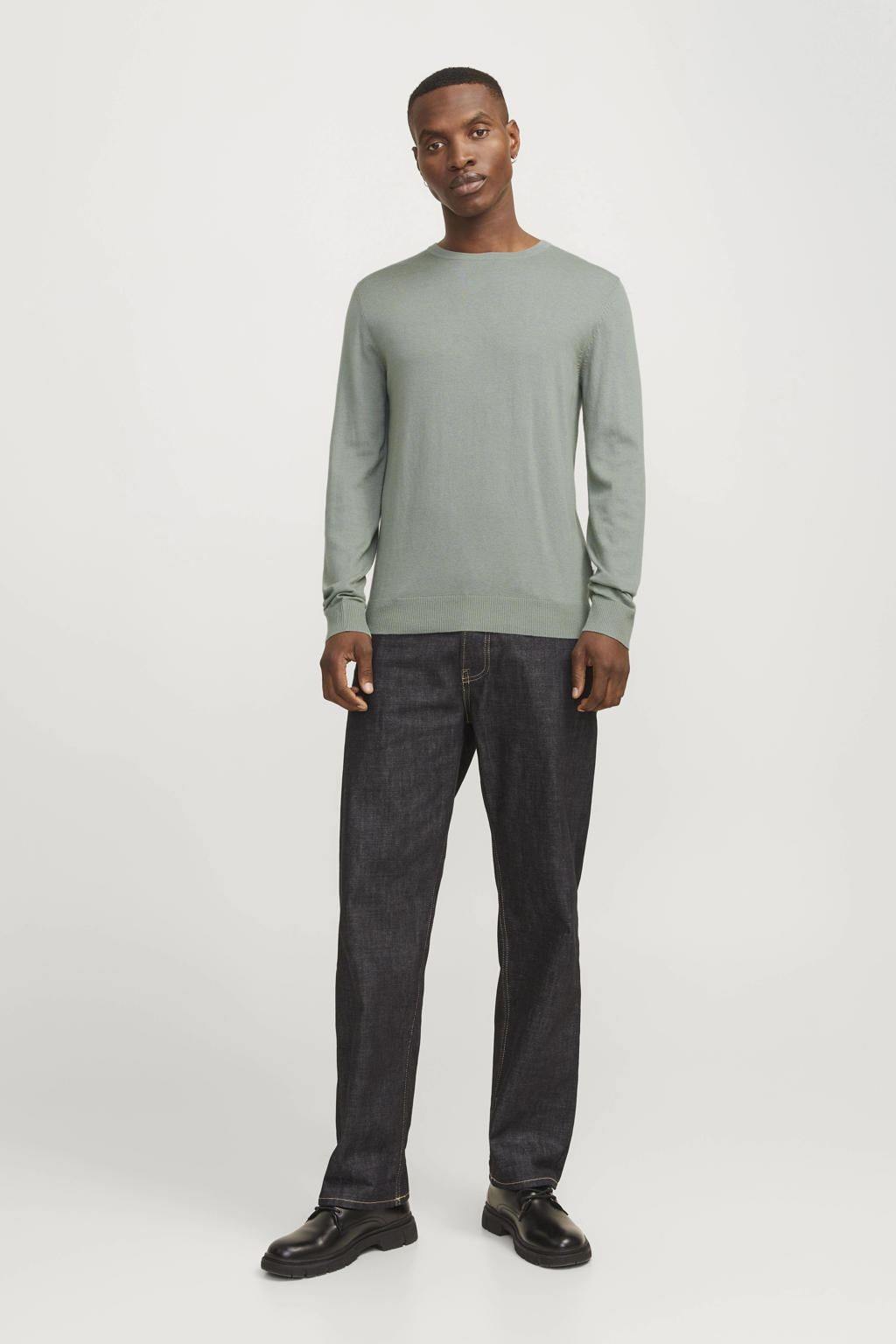 JACK & JONES ESSENTIALS gebreide trui Lichtgroen