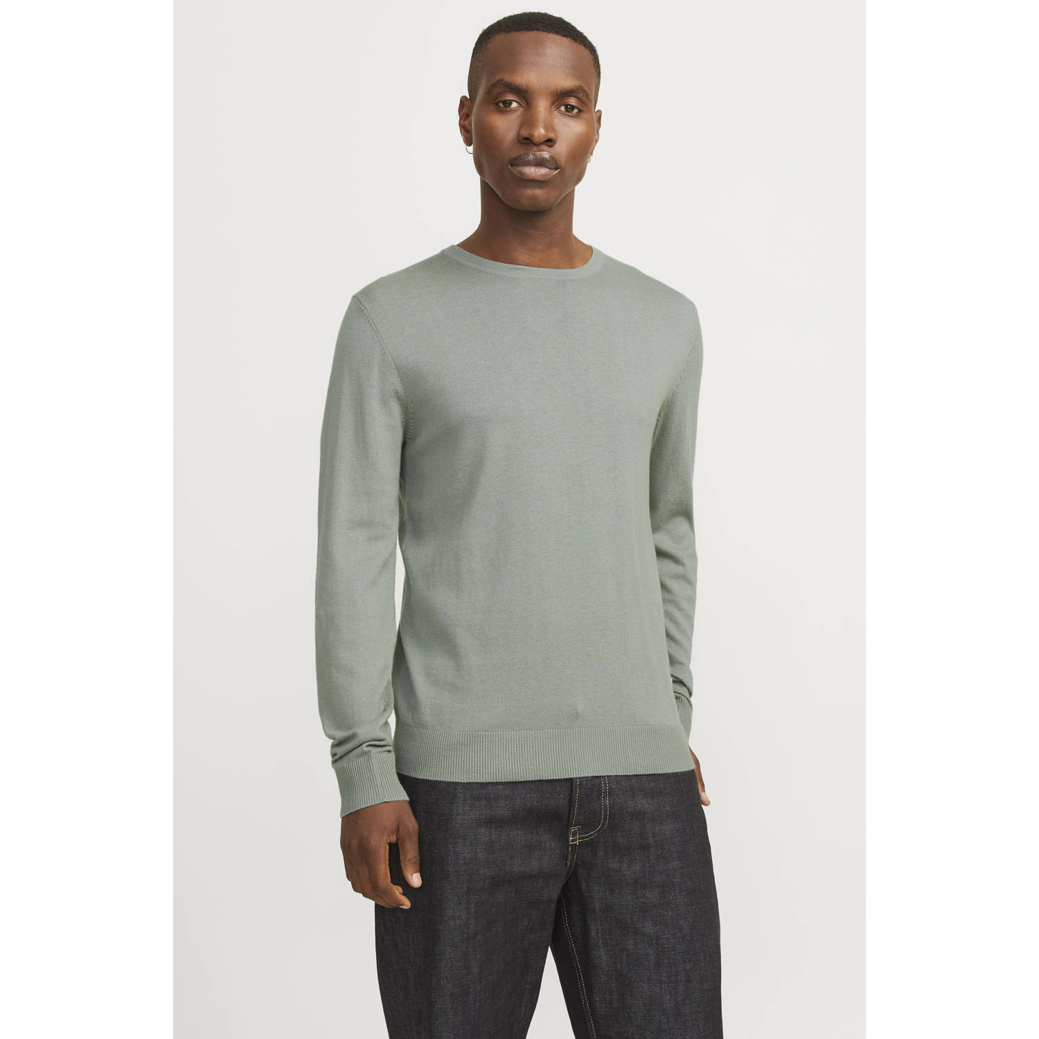 Jack & Jones Gebreide trui JJEEMIL KNIT CREW NECK NOOS