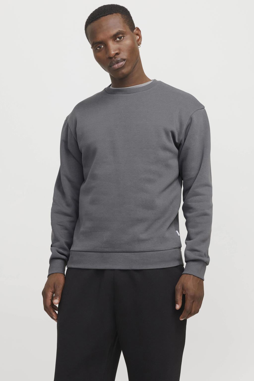 JACK & JONES ESSENTIALS sweater grijs