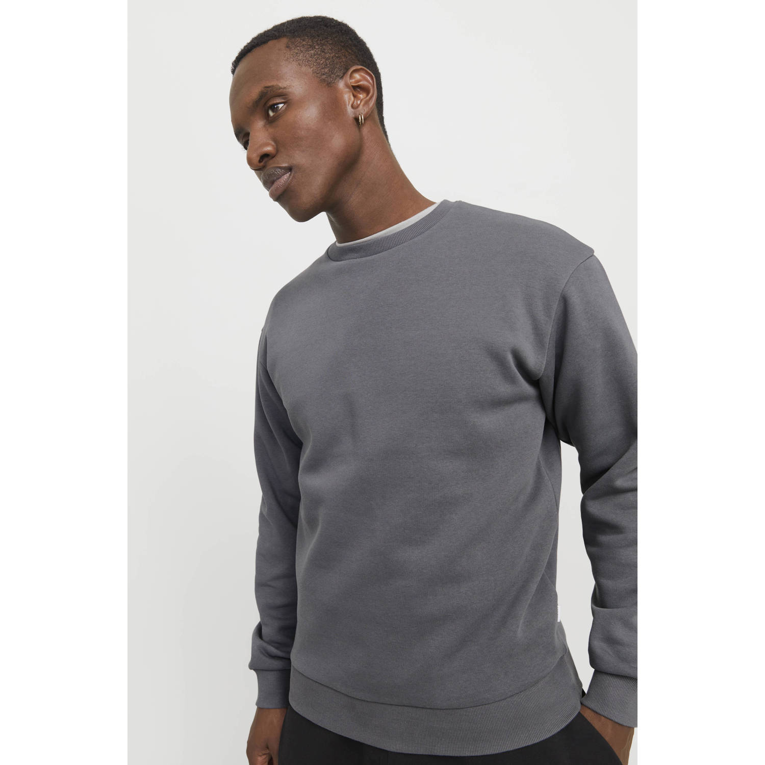 JACK & JONES ESSENTIALS sweater grijs