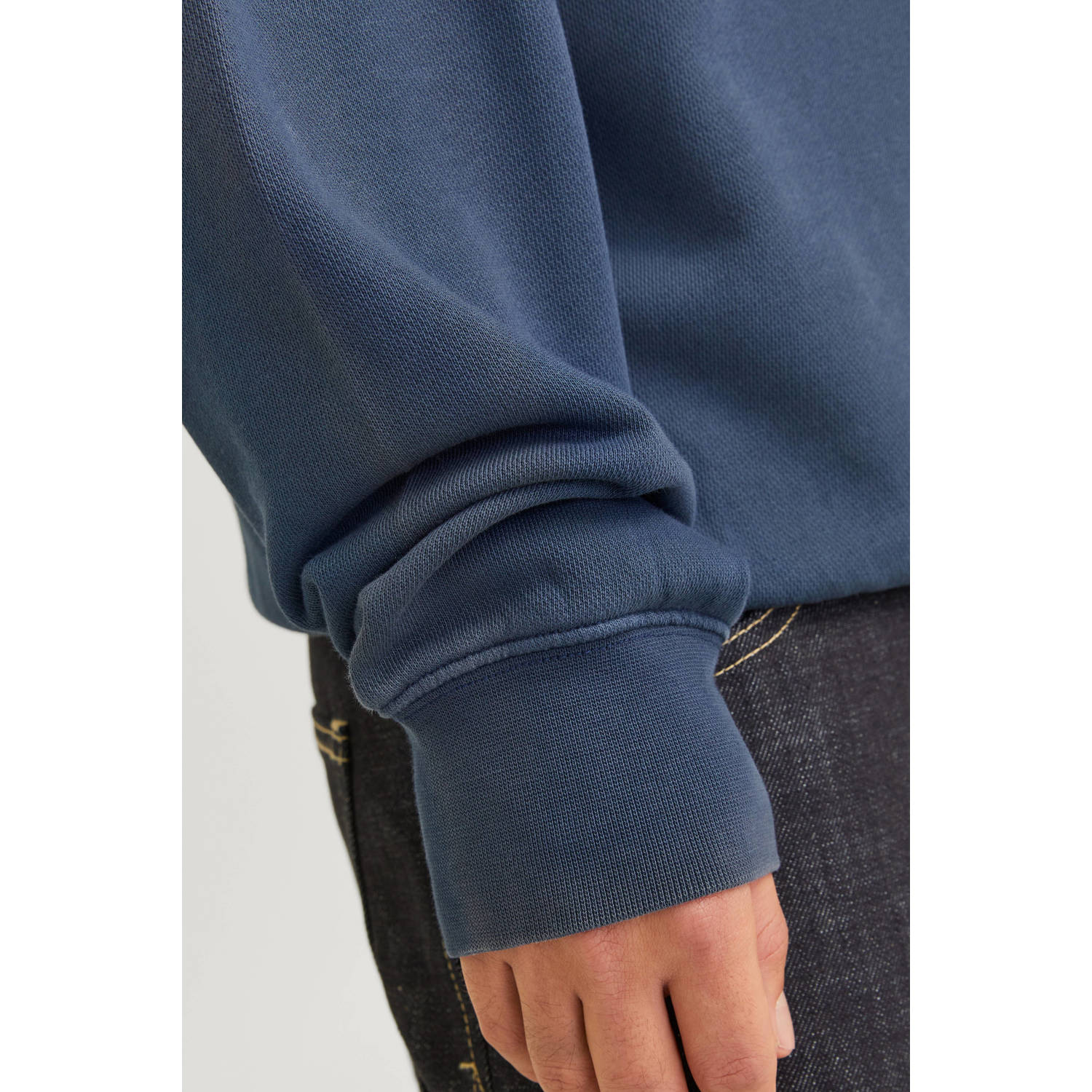 JACK & JONES ESSENTIALS sweater donkerblauw