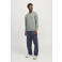 JACK & JONES ESSENTIALS trui fijn gebreid groen