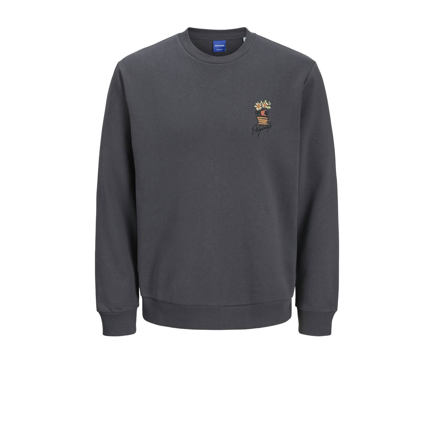 JACK & JONES ORIGINALS sweater grijs