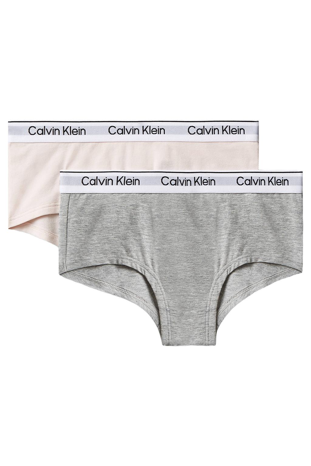 Calvin Klein hipster - zalmroze/grijs (set van 2)