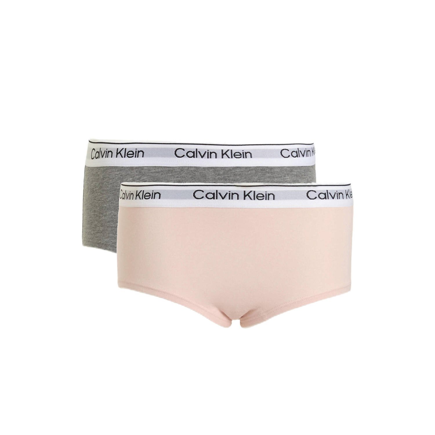 Calvin Klein Hipster set van 2 Zalmroze grijs