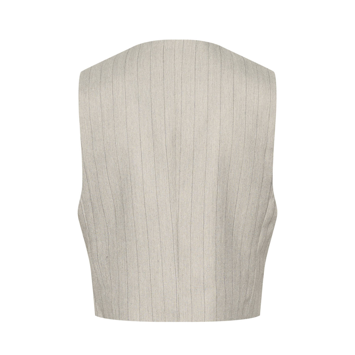 Kaffe gilet lichtgrijs
