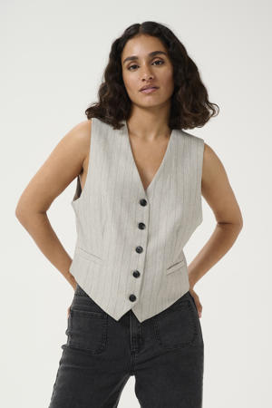 gilet lichtgrijs