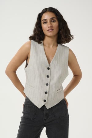 gilet lichtgrijs