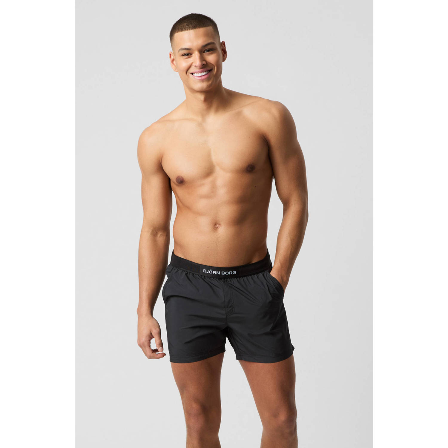 Björn Borg PREMIUM zwemshort zwart