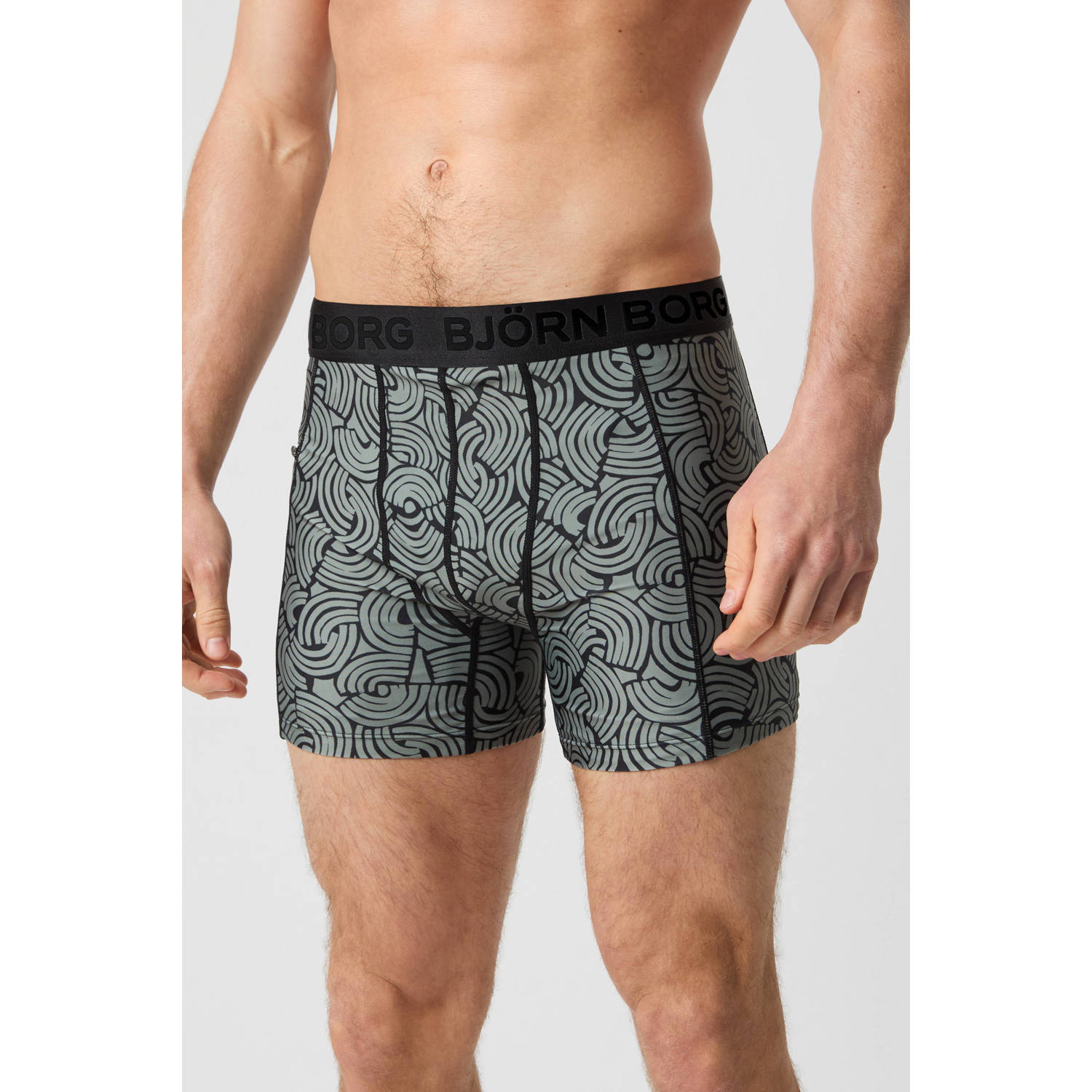 Björn Borg zwemboxer grijs