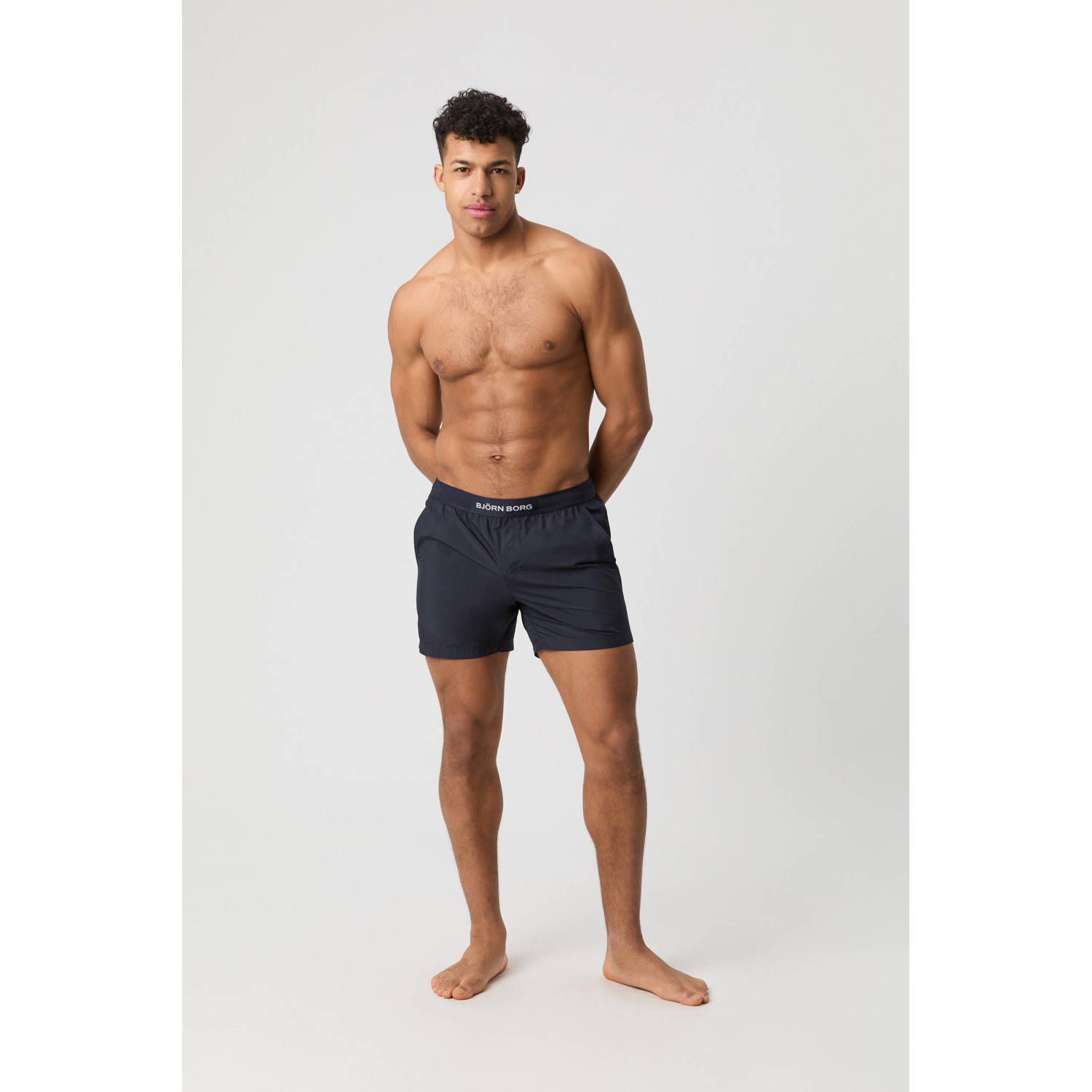 Björn Borg PREMIUM zwemshort donkerblauw