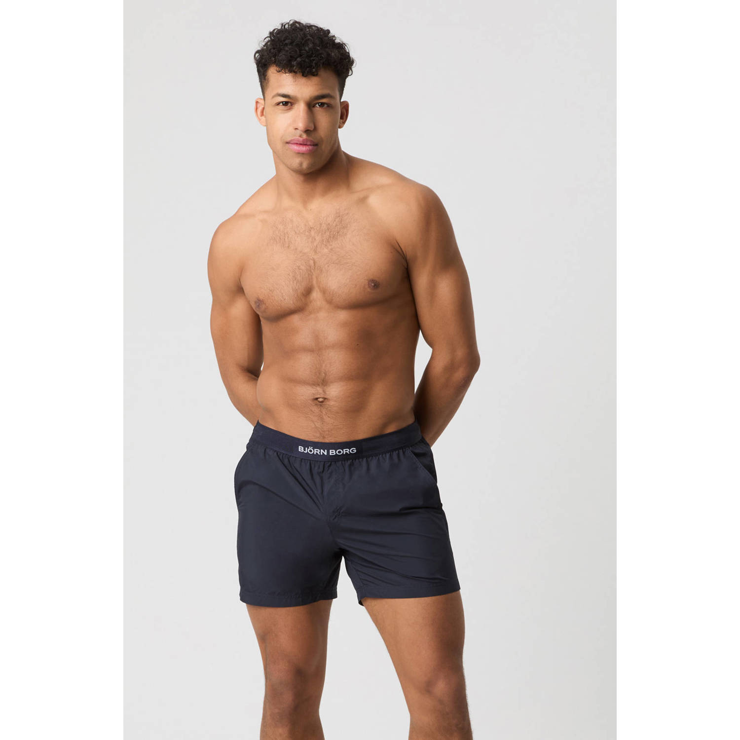Björn Borg PREMIUM zwemshort donkerblauw